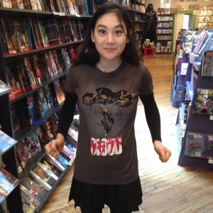 There are new TeeFury shirts in at both shops too! Michelle fell in love with this Akira / Final Fantasy VII mash-up one!