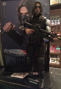 The Winter Soldier has more weapons than you'll know what to do with!